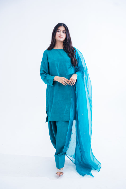 Teal Serenity - Iman Rashid